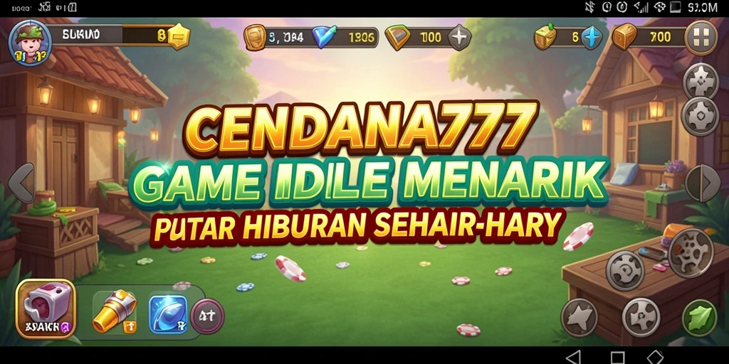 Screenshot utama CENDANA777 menampilkan gameplay seru dan grafis menarik.