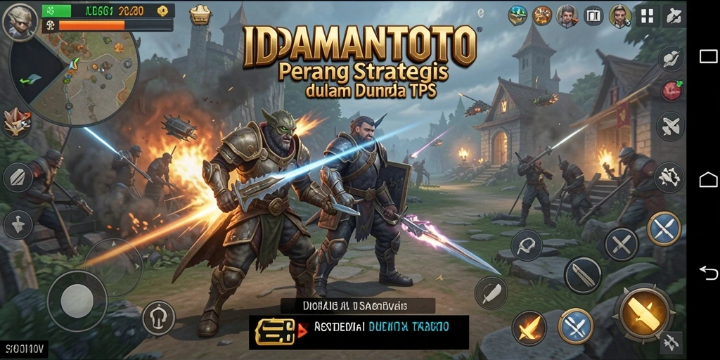 Gameplay seru IDAMANTOTO dengan aksi tembak-menembak yang mendebarkan.