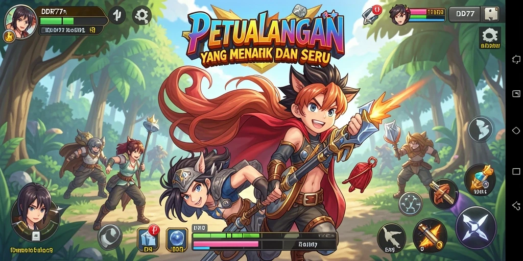 Gameplay seru di IDR77 dengan grafis Anime yang menarik.