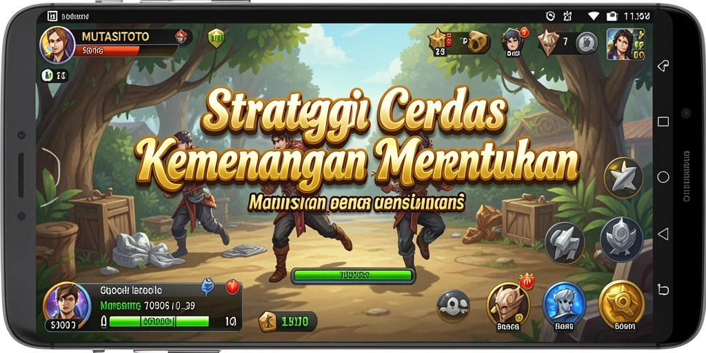 Screenshot perang strategis dalam MUTASITOTO yang menunjukkan gameplay mendebarkan.