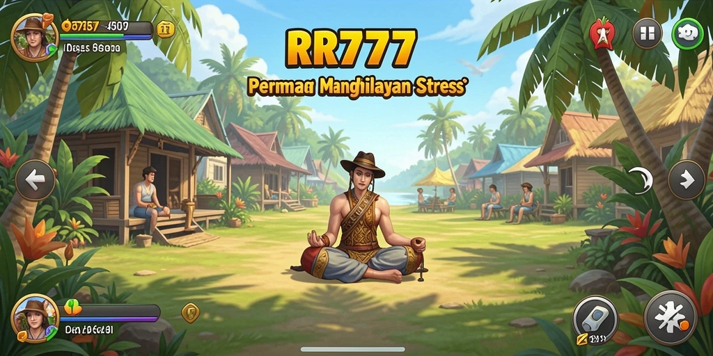 Tangkapan layar menunjukkan gameplay santai yang menyenangkan di RR777.