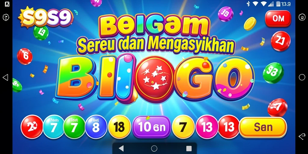 Tampilan gameplay S9S9 yang seru dan interaktif dalam permainan Bingo.
