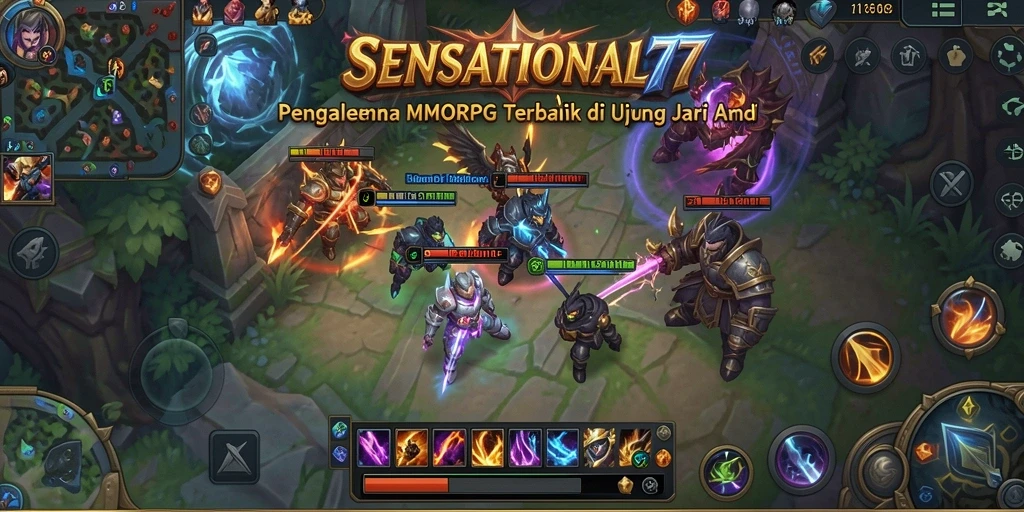 Tampilan gameplay seru dalam SENSATIONAL77 yang penuh aksi.