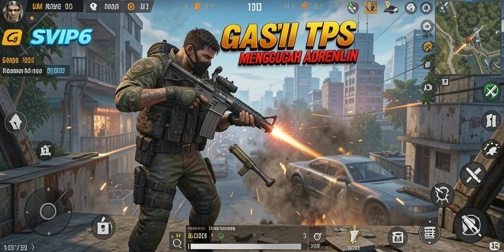 Gameplay mendebarkan dari SVIP6 dengan pertempuran intens dan karakter unik.